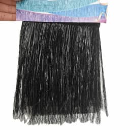 Multicolor Drizzle Garland Encryption PET Metallic Foil Fringe Thickening Background Ornament Tassel String Party Supplies