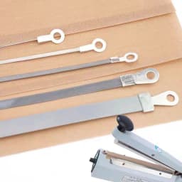 10pcs 200/300/400mm Impulse Sealer Heat Wire Element Strip Sealing Machine Heating Wire Heater Element