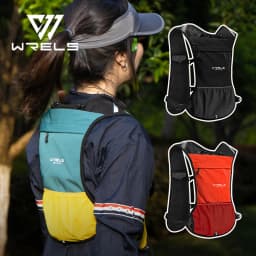 WRELS Hydration Backpack Water Bladder with Water Bladder Hydration Vest Backpack for Men Women for Marathon Trail Cycling Hikin