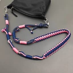Colorful Paracord DIY Hand-Braided Adjustable Replacement Bag Strap Outdoor Anti-lost Camera Phone Lanyard Crossbody Strap