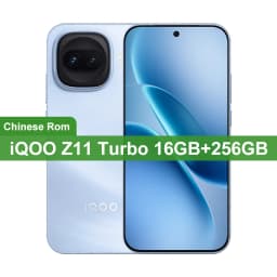 China Version iQOO Z11 Turbo 6.59” AMOLED Scree Snapdragon 8 Gen 5 100W 7600mAh Battery 200MP+32MP Camera With Multilingual NFC