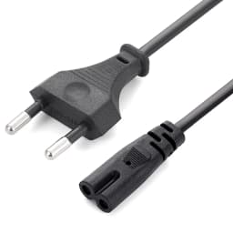 EU Power Cable 2pin IEC320 C7 US Power Extension Cord For Dell Laptop Charger Canon Epson Printer Radio Speaker PS4 XBOX