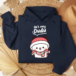 Bubu Dudu Bear Matching Couple Outfit Kawaii Men Women Fall Winter Hoodies Bubu Dudu Cute Printed Clothing Daily Life Apparel