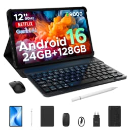 DOOGEE U12 Tablet PC Android 16 12'' S Display 24GB RAM (6GB+18GB) 128GB 9000mAh Battery UNISOC T7255 Widevine L1 Dual Dpeakers