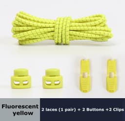 1Pair Colored Dots Round Shoelaces Elastic Plastic Lock Hiking Sports No Tie Shoelace Adult Children Shoe Accessories Lazy Lace