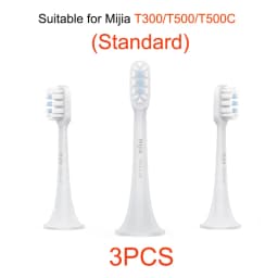 Original MIJIA Sonic Electric Toothbrush Heads Replacement Brush Heads for T100 T200 T200C T300 T301 T302 T500 T700