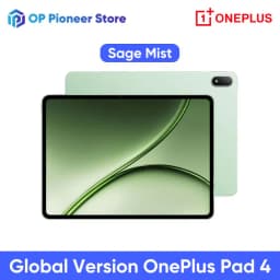 Global Version OnePlus Pad 4 Tablet 13.2" 144Hz 3.4K True Color Display Snapdragon 8 Elite Gen 5 13380mAh Battery Bluetooth 6.0
