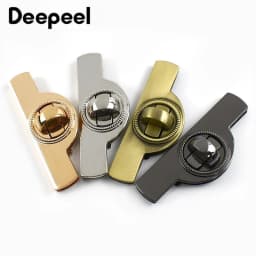 1-5Pcs Bag Twist Turn Lock Snap Metal Buckles Handbag Decor Closure Clasps DIY Luggage Replacement Hardware Accessories