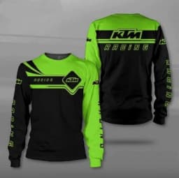 KTM Racing Long sleeve Shirt Full Printing US Size S-6XL LOVELY GIFTS New