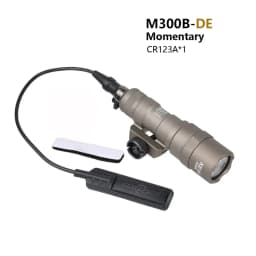 Tactical Surefire M300 M300B M300C Powerful Flashlight Tactical SF Mini Torch Scout LED Light with Dual Function Switch
