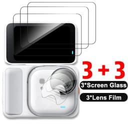 Screen Protector for Insta360 GO Ultra Action Camera Protective Tempered Glass with Lens TPU Film for Insta GO Ultra Accessories
