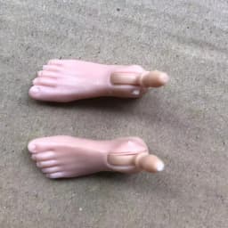 MENGF Doll Hands Feet 1/6 Doll Parts Super White Coffee Brown Doll Accessories DIY Dressing Doll Decors 4 Gesture Hands Parts