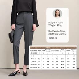 Amii Women Pants 2026 Autumn New Commuter Basic Style Tapered Pants Casual Women's Solid Versatile Ankle-Length Pants 12641091