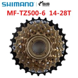 SHIMANO MF TZ500 6 Speed 7 Speed Bicycle Freewheel 14-28T 14-34T Sprocket MTB Road Folding Bike Cycling Parts