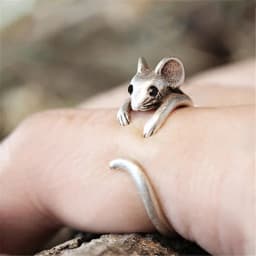 Huitan Aesthetic Flower Adjustable Finger Ring Female Brilliant Zirconia Jewelry for Engagement Ceremony Delicate Accessories