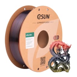 ESUN Rainbow Silk PLA Filament 1.75mm Rainbow Silk Filament for 3D Printer 1KG Printing Material Silk 3D Printer Filament