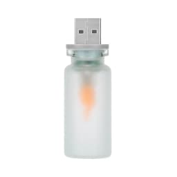 USB LED Night Light Simulated Flame Bulb Night Lamp Flame Flickering Light Effect Candle Bulbs Flameless LED Candles Room Decor