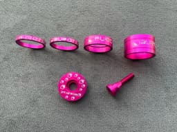 Washer, anode color handle vertical washer, wrist group cover, wrist group screw three-piece set brand new