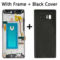 Note 8 Display Screen With Frame For Samsung Note8 N950F N950U N950W N950FD LCD Display Touch Screen Digitizer Assembly