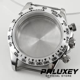 Daytona 40mm VK63 Sapphire Glass Watch Case Ceramic Bezel Men's Watch Accessories Suitable for VK63 VK63A VK64 Quartz Movement