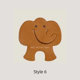 Cute Handmade Sheepskin Animal Bookmarks | Bag Sticker & Pendant | Creative Bag Accessory Gift