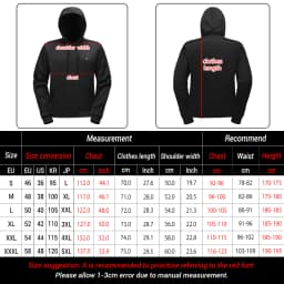 Heated Jacket Men Hoodie with 36 Heating Zones and 3 Customizable Temperature Levels, Ideal for Winter Fishing, Up to 50 Celsius