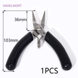 Jewelry Pliers Tools Needlework Wire Cutting Pliers Stainless Round Nose Pliers For DIY Handmade Beading Jewelry Making Tool