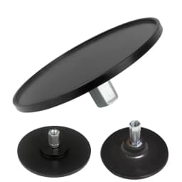 3XLR Black Silver Suction Cup Black Suction Cup Adapter for Telescopic Linear Actuator Reciprocating Linear Actuator Parts
