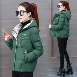 2025 Winter Warm Thicken Down Cotton Jacket Korean Loose Women'S Hooded Cotton Coat Women Parkas Bread Coat New Women Jacket