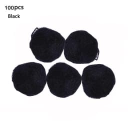 10/20/30 Pcs Durable Nylon Hair Net for Bun Hair Style Tool Black Brown Hair Net for Wigs Mesh Hair Styling Hairnets