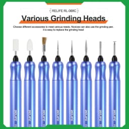RELIFE RL-068C Speed Adjustable Electric Grinding Pen Multifunction Smart Rechargeable Sanding Tool For Mobile Phone  Repair