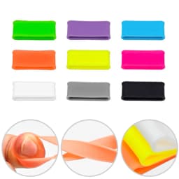 9pcs Tennis Racket Grip Rings Pickleball Paddle Racket Grip Bands Tennis Racquet Secures Overgrip Ring Tennis Accessories