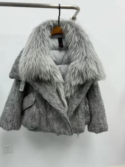 OFTBUY Luxury Short Big Fox Fur Goose Down Coat Female Natural Fur Puffer Jacket New Autumn Winter Thickened Warm Clothes Women