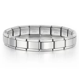 2025 Fashion Functional Elastic Bracelet Modular Bulk Italian Charms Links Fit Bracelet Stainless Steel Jewelry Wholesale