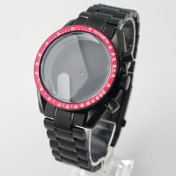 39.7mm Case Watches Metal Case Fits VK63 Movement Accessories Sapphire Glass Equipped With Bezel And Strap VK63 Dial
