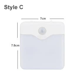 LED Motion Sensor Light Wireless Night Lamp US EU UK AU Plug Dimmable Sensor Night Lamp for Bedroom Hallway Corridor Lighting