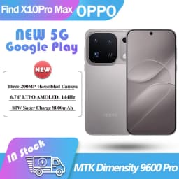 NEW OPPO Find X10 Pro MAX 5G Dimensity 9600 Pro 80W 8000mAh 200MP Camera ColorOS17 Google Play NFC 6.78inch AMOLED FindX10ProMAX