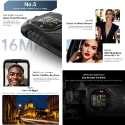 Blackview ROCK 1 Rugged Phone 8GB+256GB 6.56'' Android 16 Helio G81 15000mAh 55W Charge NFC 4G Smartphone