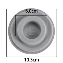Gray Flocked Bead Board Jewelry Making Measuring Tool for DIY Bracelet Necklace Accessories Findings Organizer Tray Craft