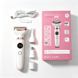 4 in 1 Lady Body Electric Trimmer Eyebrow Nose Women Facial Shaver Armpit Painless Female Trimming Tools For The Bikini Area