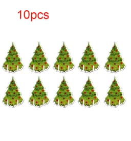 10PCS Christmas Cup Card Santa Hat Wine Glass Decor Ornaments Navidad Noel New Year Gift Christmas Decorations
