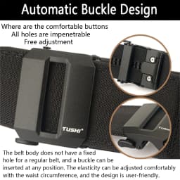 TUSHI 5cm Army Tactical Belt Quick Release Military Airsoft Training Molle Belt Outdoor Shooting Hiking Hunting Sports Belt