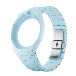 Ceramic Modification Kit For Swatch x AP Royal POP Pocket Biomaterials Ceramic Strap For 3 Clock 12 Clock Wristwatch Accessory