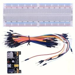 Electronic Components Electrolytic Capacitor Resistor led 830 Hole Breadboard Kit Tool MB-102 for UNO R Component Pack Beginner
