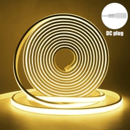 DC 12V 24V COB LED Strip Neon Light Dimmable 320LED/m Flexible Silicone Rope Lights Linear Lighting 1m 2m 5m 10m 15m 20m 50CM