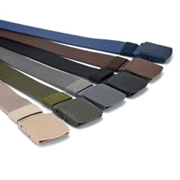 Canvas Belt with Automatic Plastic Buckle - Perfect for Outdoor Sports & Casual Wear Ideal Gift Choice