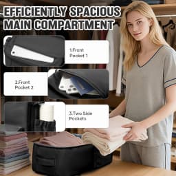 Ryanair 40x30x20 Cabin Backpack, Wizzair Easyjet Backpack Vacuum Backpack Hand Luggage Men Laptop Backpack,Vacuum Storage Bag