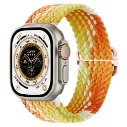 Nylon Strap For Apple Watch 12 11 10 9 8 7 46mm 42mm Adjustable Wristband iWatch Ultra4-3-2-1 49mm 6 5 4 SE 45mm 41mm 44mm Belt