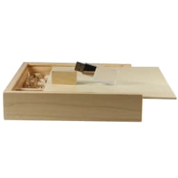 JASTER Maple Photo Album Wood USB+Box Memory Stick Pendrive 8GB 16GB 32GB 64GB 128GB Photography Gift Free LOGO (170*170*35 MM)