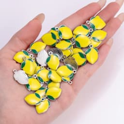 10Pcs 3D Pepper Enamel Alloy Pendant Cute Mini Red Chili Food Charm for Women's Bracelet Earrings DIY Jewelry Making Accessory